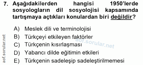Soru 7