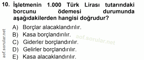 Soru 10