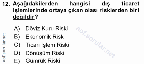 Soru 12
