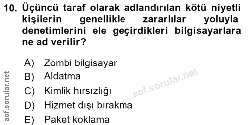 Soru 10