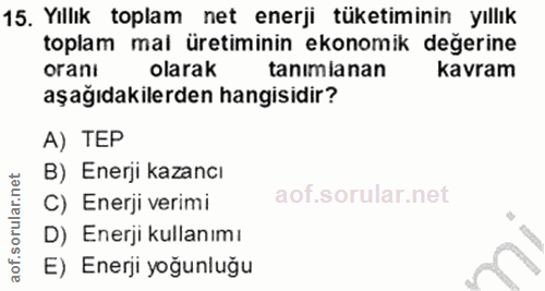 Soru 15