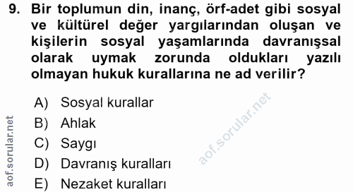 Soru 9