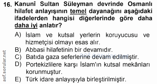 Soru 16