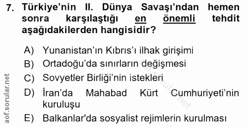 Soru 7