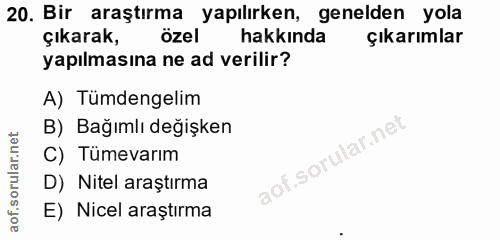 Soru 20