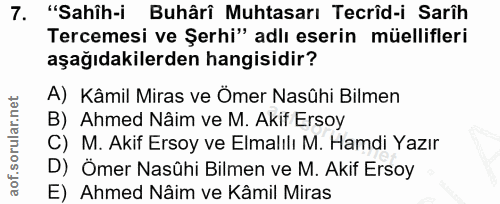 Soru 7