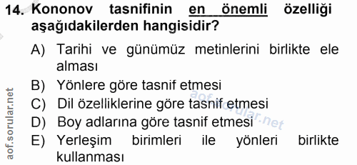 Soru 14