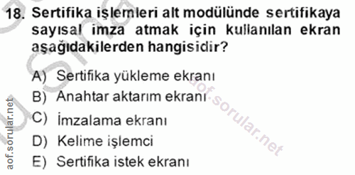 Soru 18