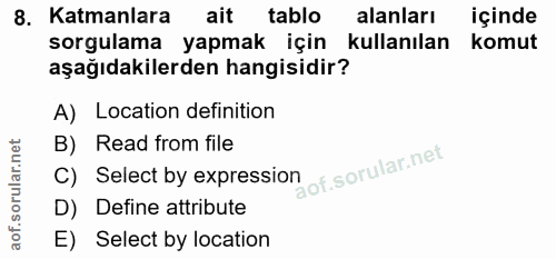 Soru 8