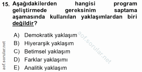 Soru 15
