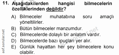 Soru 11