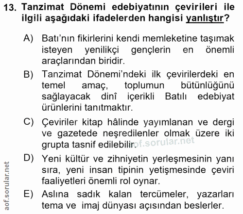 Soru 13