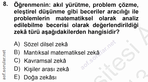 Soru 8