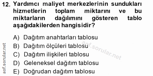 Soru 12