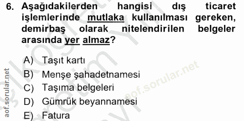 Soru 6