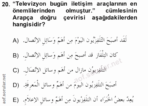 Soru 20