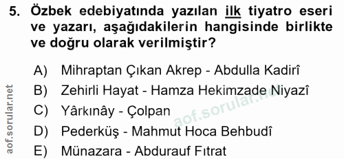 Soru 5
