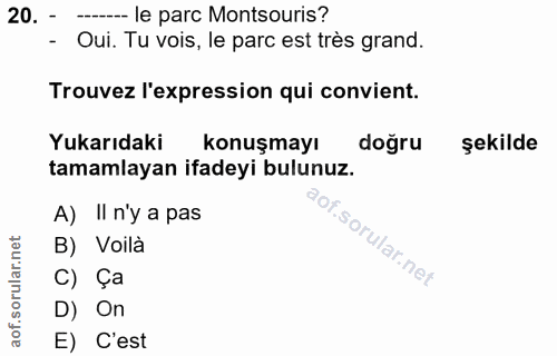 Soru 20