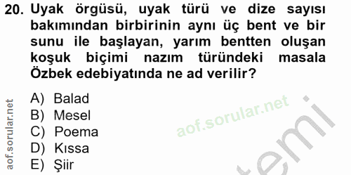 Soru 20