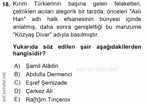Soru 18