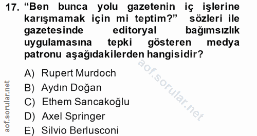 Soru 17
