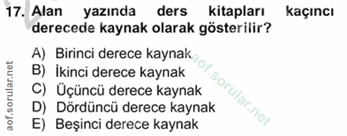 Soru 17