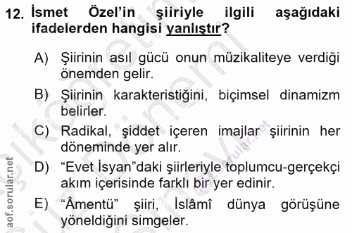 Soru 12