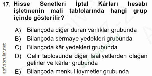 Soru 17