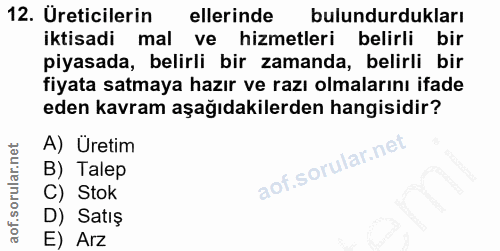 Soru 12