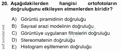 Soru 20
