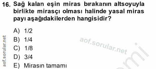 Soru 16
