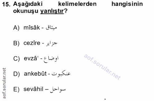 Soru 15