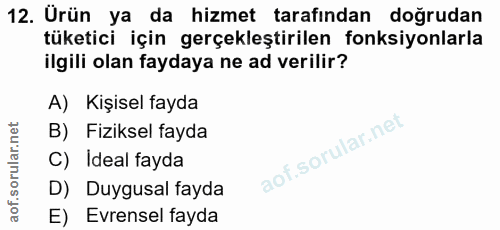 Soru 12
