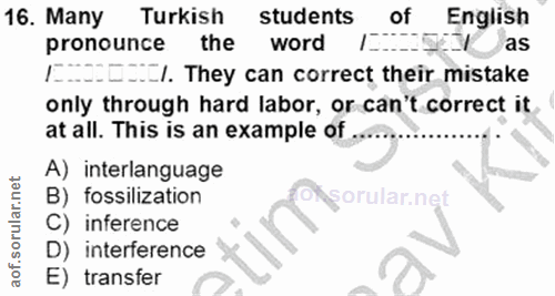 Soru 16