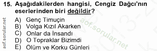 Soru 15