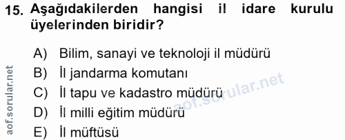Soru 15