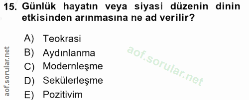 Soru 15