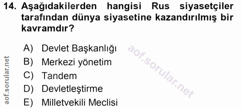 Soru 14