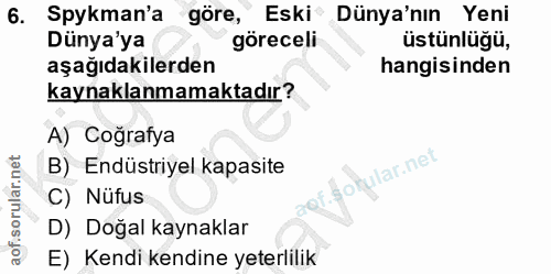 Soru 6