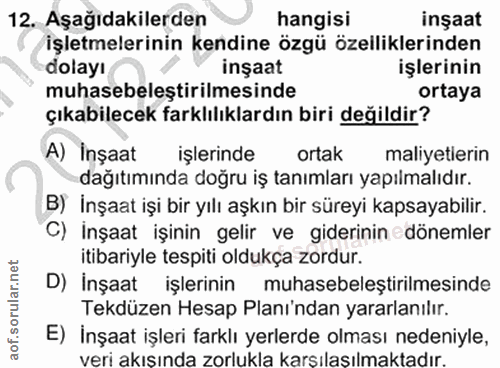 Soru 12
