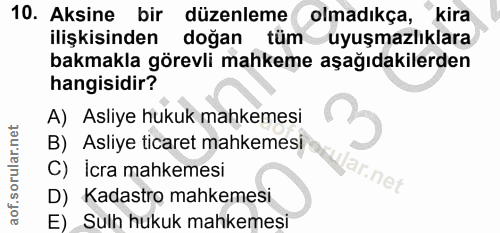 Soru 10