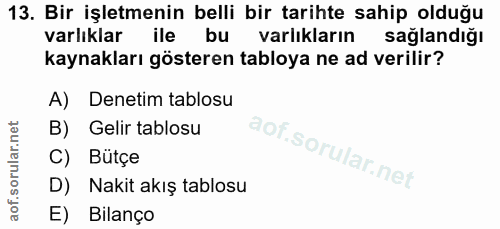 Soru 13