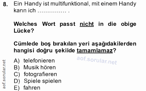 Soru 8