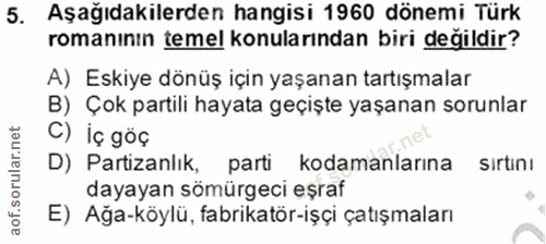 Soru 5