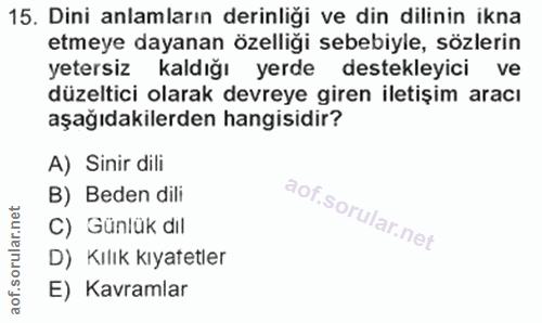 Soru 15