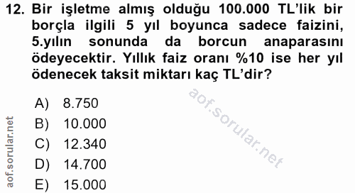Soru 12