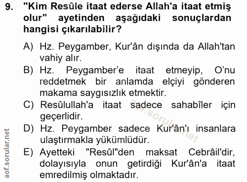 Soru 9