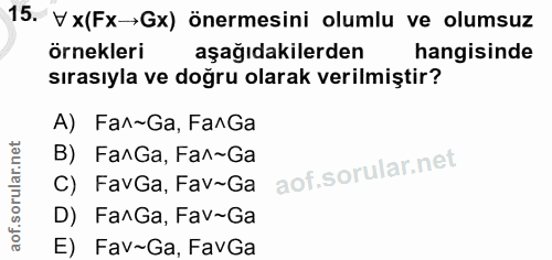 Soru 15