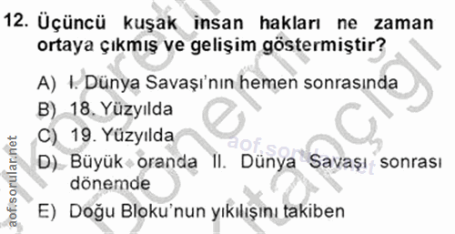 Soru 12