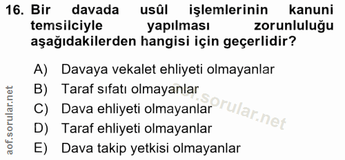 Soru 16